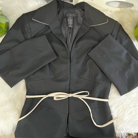 NEW The Limited 90s Classic Longline Structured Hourglass Pantsuit Midi Skirt 4 - Picture 16 of 16